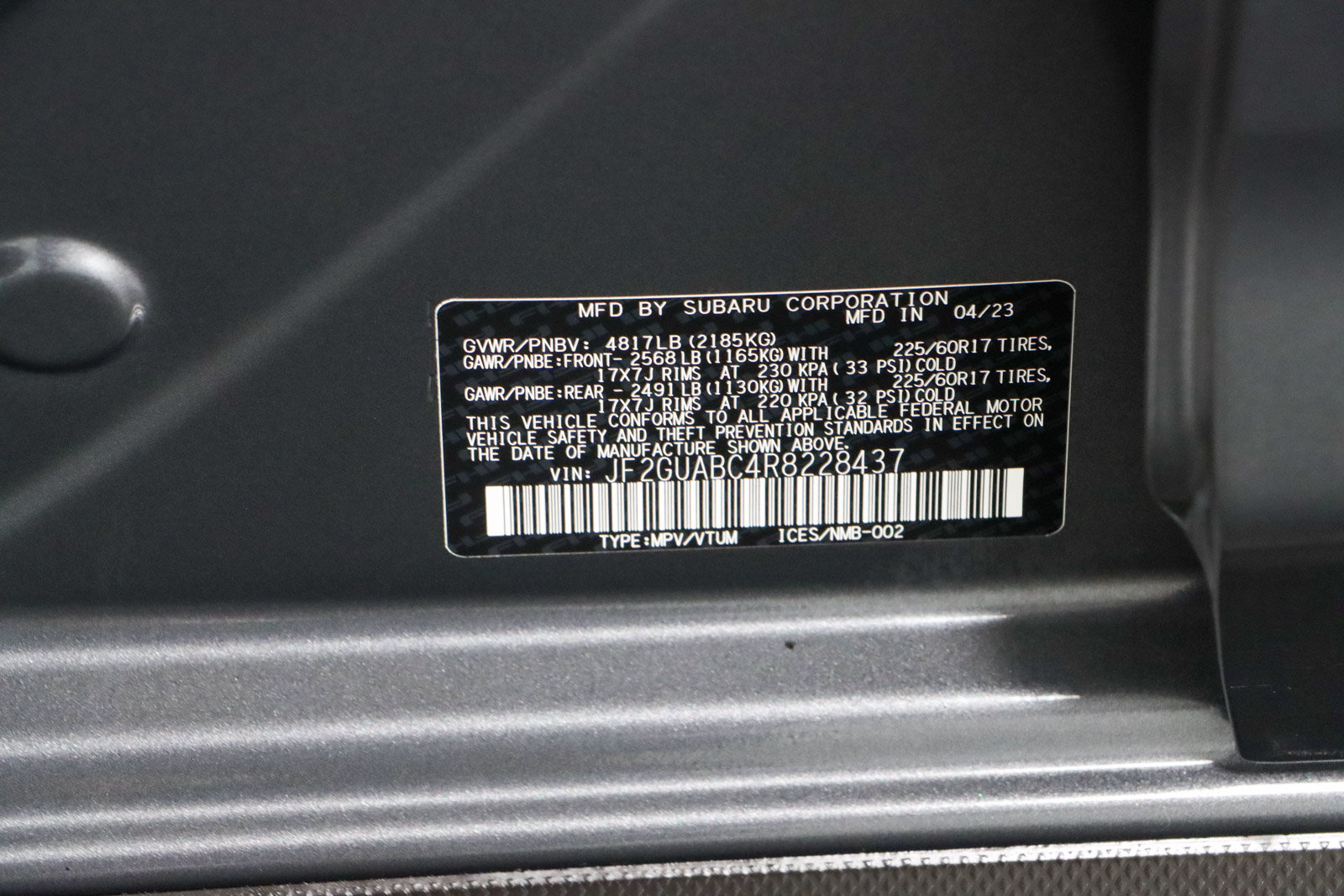 Used 2024 Subaru Crosstrek 2.0i AWD/4WD image 31