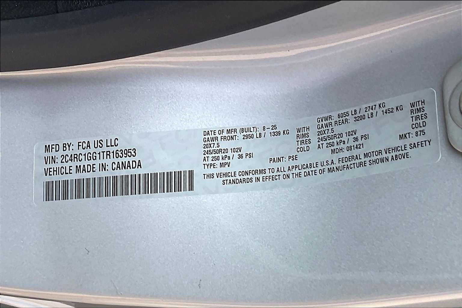 New 2026 Chrysler Pacifica Limited w/ S Appearance Package image 20