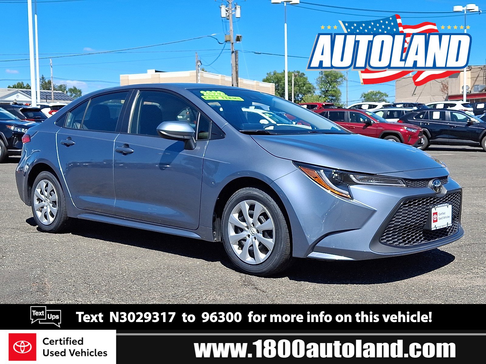 Certified 2022 Toyota Corolla LE image 1