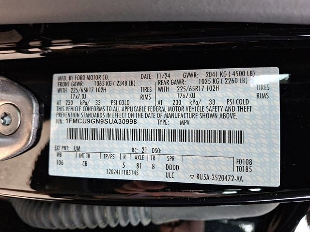 New 2025 Ford Escape Active w/ Tech Pack #1 AWD/4WD image 10