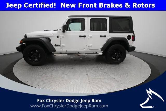 Certified 2022 Jeep Wrangler Unlimited Sport image 23