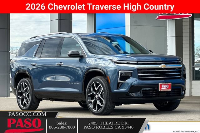 New 2026 Chevrolet Traverse High Country