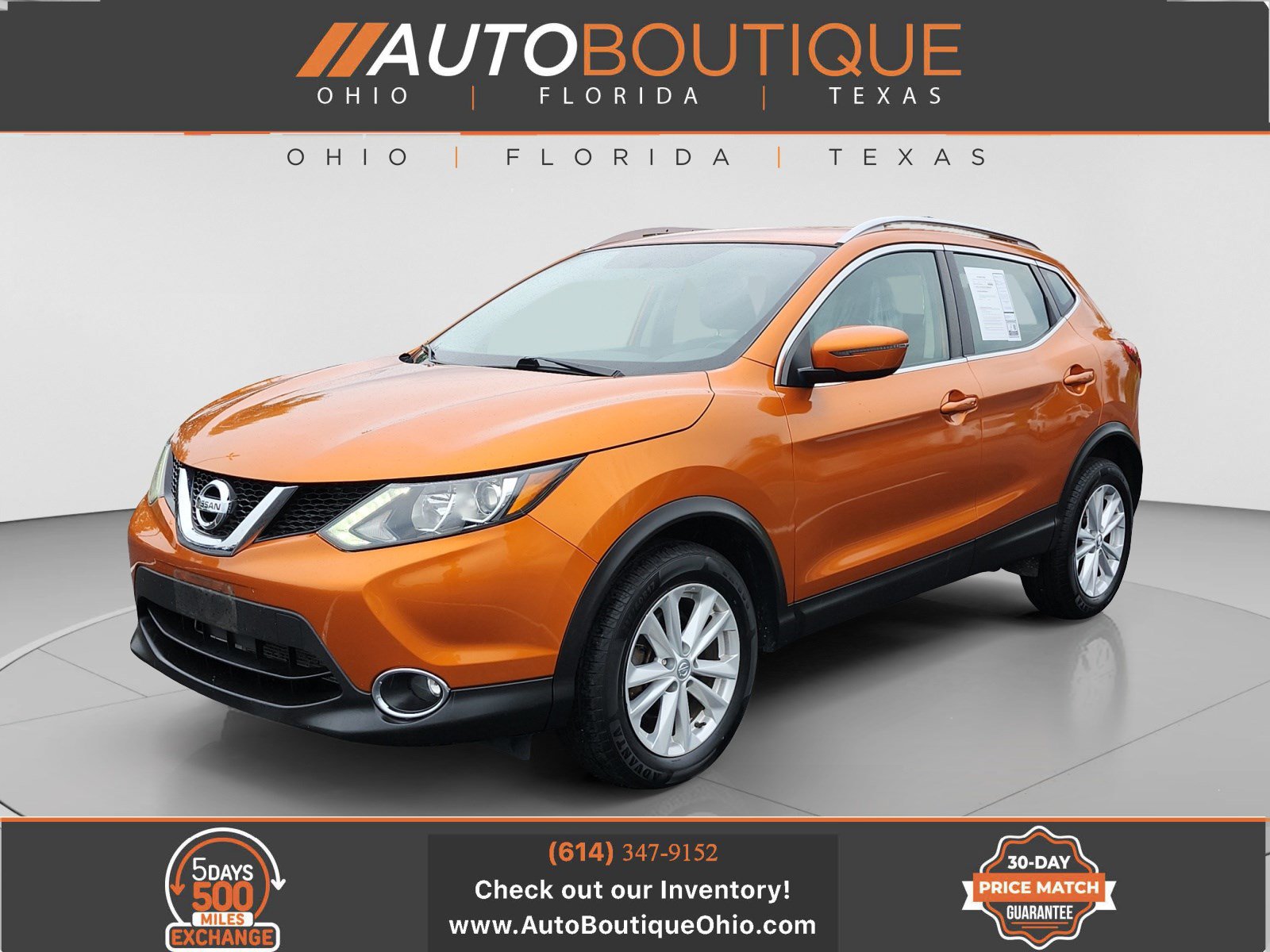 Used 2017 Nissan Rogue Sport SV w/ SV All-Weather Package AWD/4WD image 1