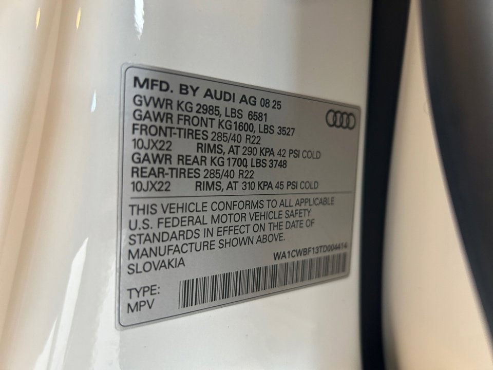 New 2026 Audi SQ8 Prestige image 35