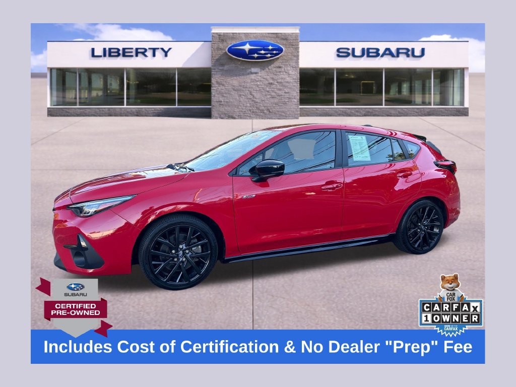 Certified 2024 Subaru Impreza RS AWD/4WD 360° Tour