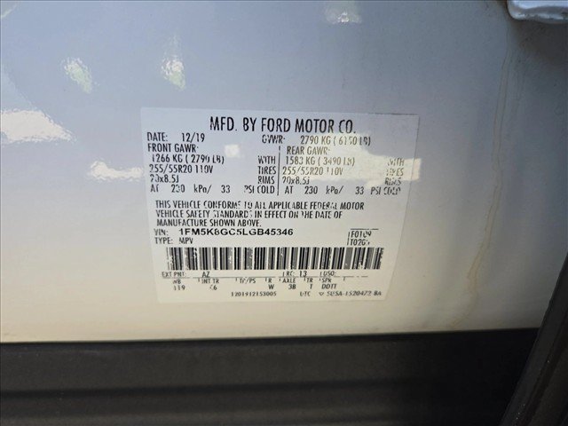 Used 2020 Ford Explorer ST AWD/4WD image 25
