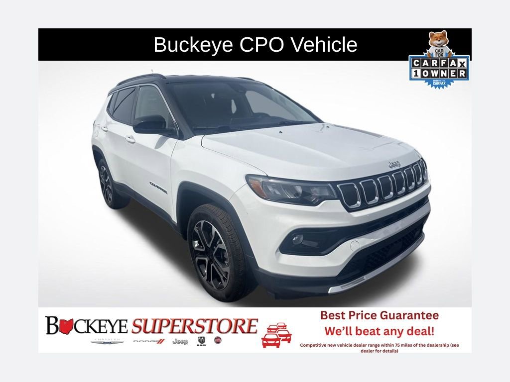 Certified 2022 Jeep Compass Limited image 1