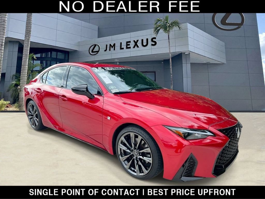 Certified 2025 Lexus IS 350 F Sport