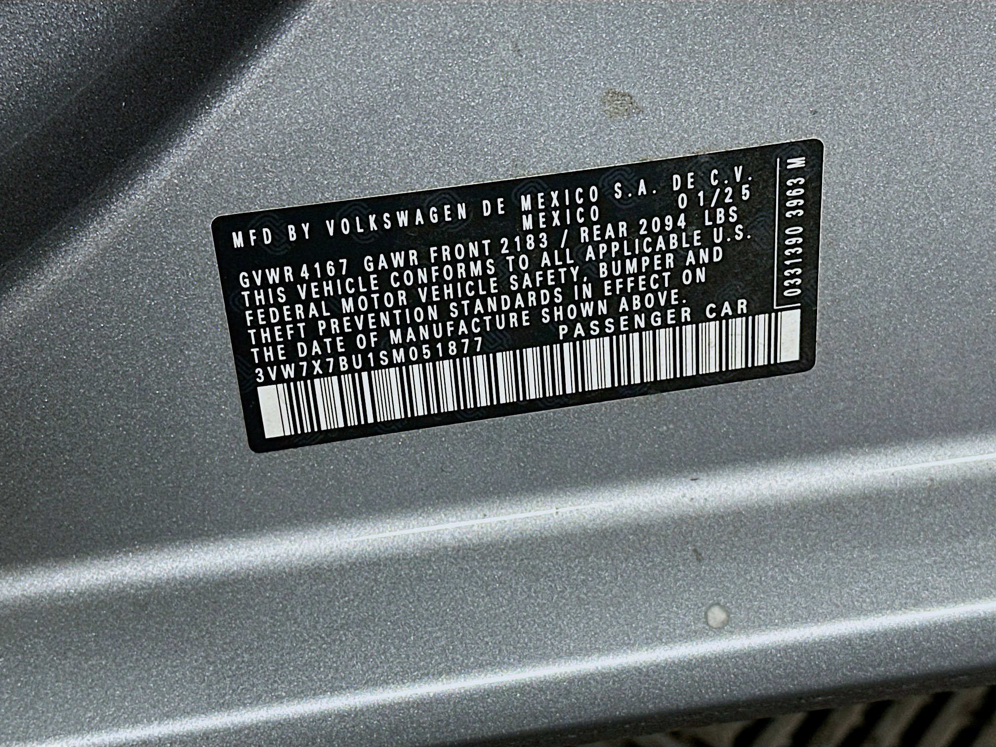 Used 2025 Volkswagen Jetta SE image 12