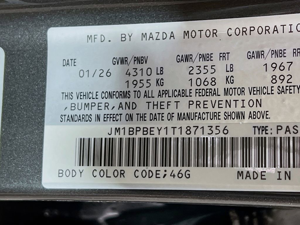 New 2026 MAZDA MAZDA3 2.5 Turbo Sedan w/Premium Plus image 24