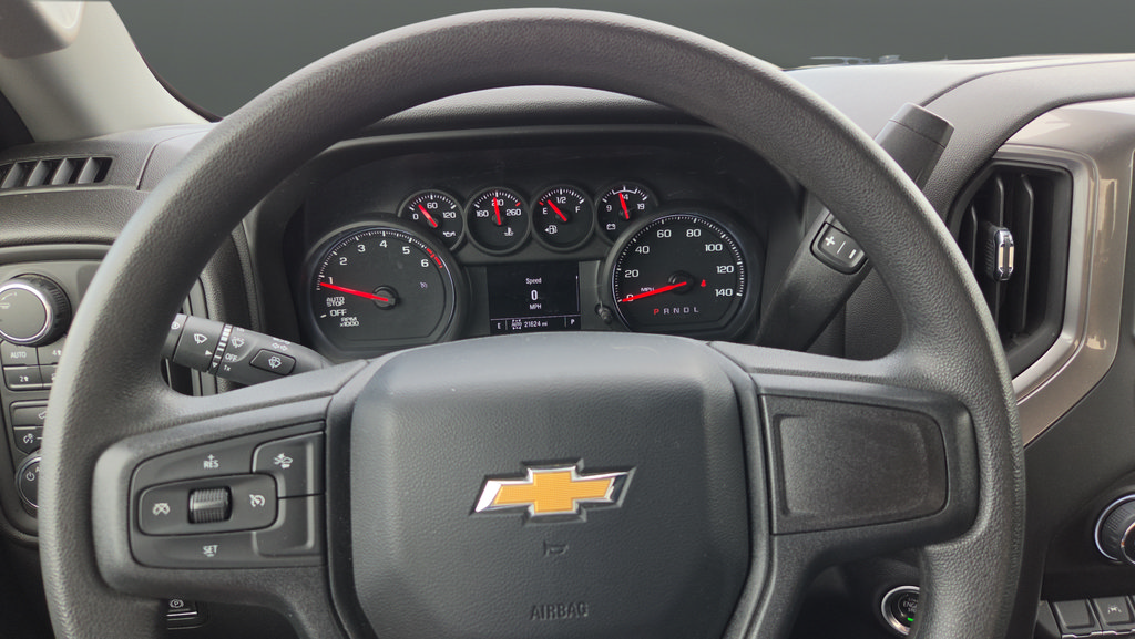 Used 2024 Chevrolet Silverado 1500 Custom w/ Turbomax Blackout Package AWD/4WD image 10