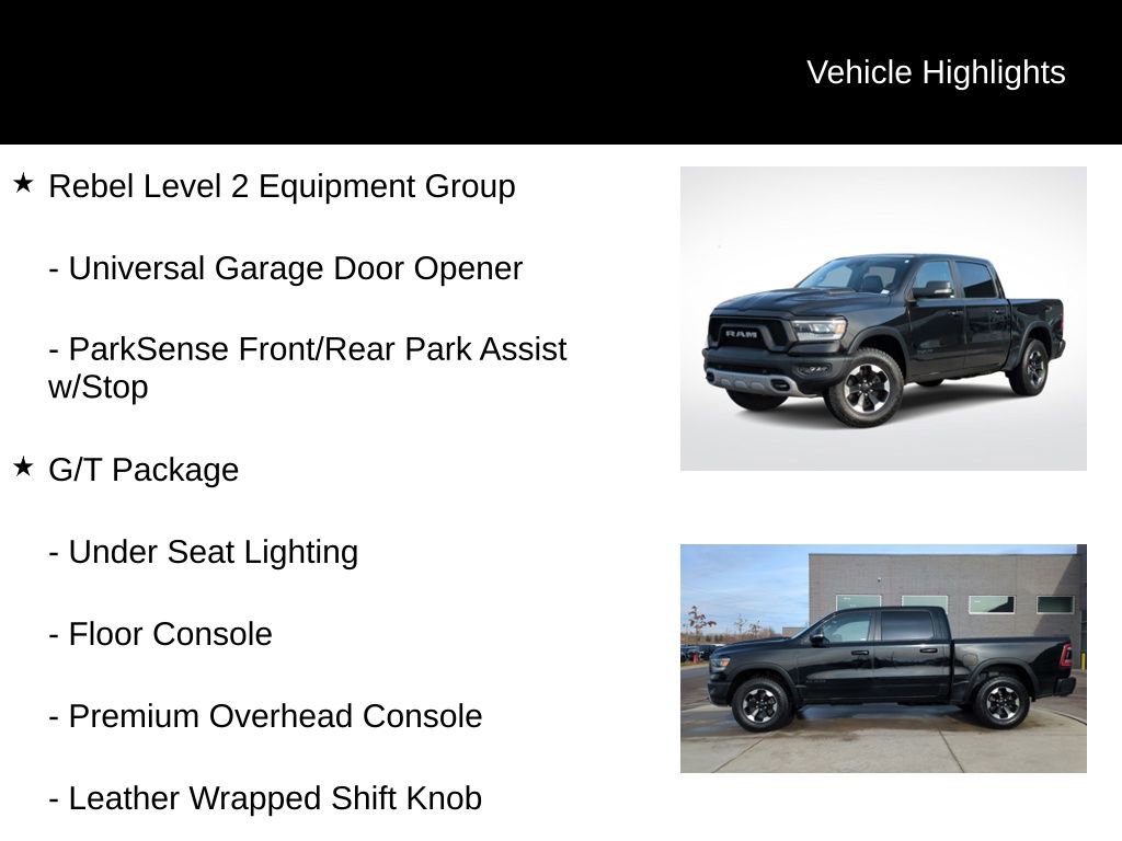 Used 2022 RAM 1500 Rebel w/ G/T Package image 31