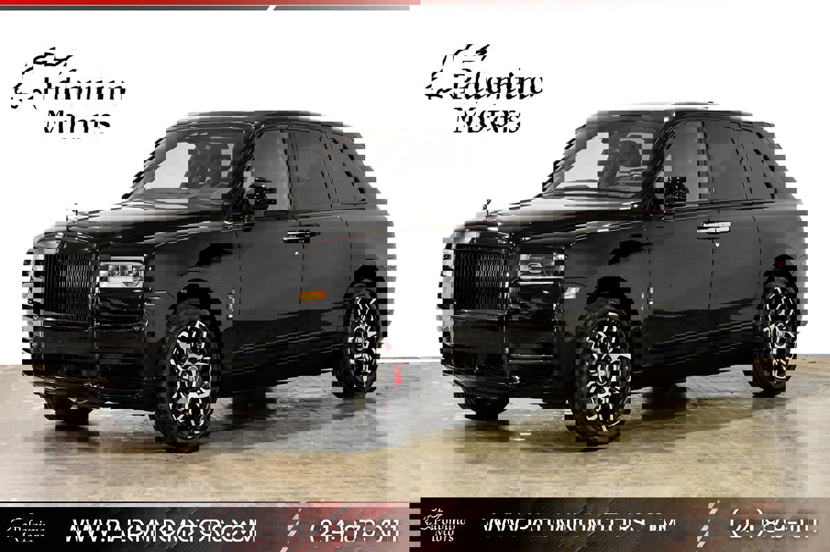 Used 2022 Rolls-Royce Cullinan Black Badge w/ Dark Exterior Package image 1