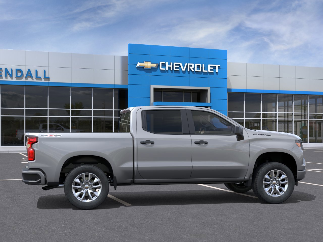 New 2026 Chevrolet Silverado 1500 Custom w/ LPO, Dark Essentials Package AWD/4WD image 5