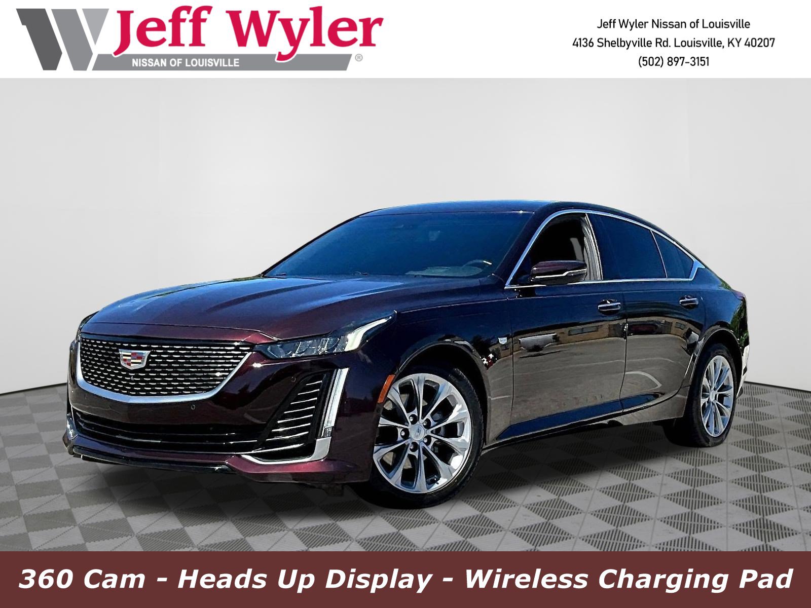 Used 2020 Cadillac CT5 Premium Luxury w/ Parking Package RWD image 1