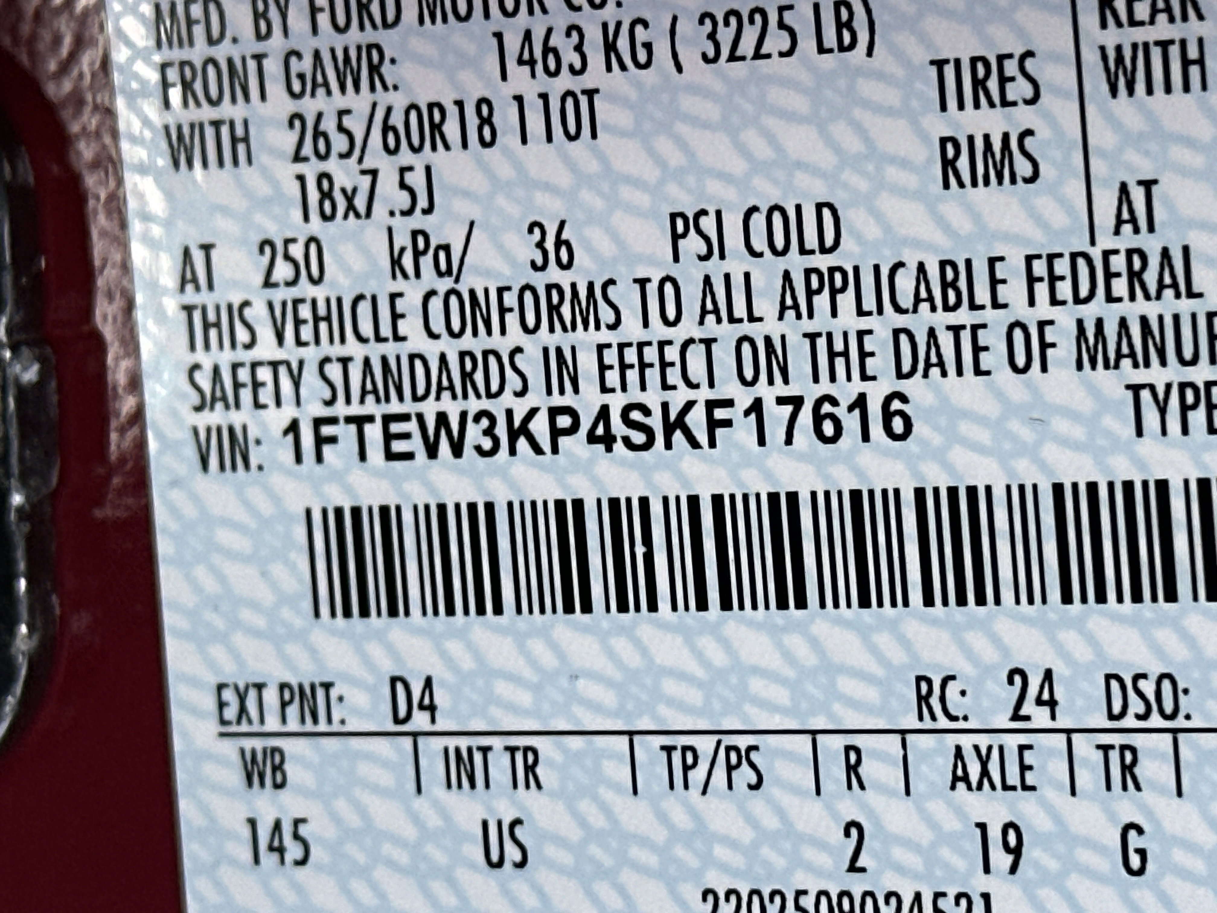 Used 2025 Ford F150 XLT w/ Equipment Group 302A MID image 31