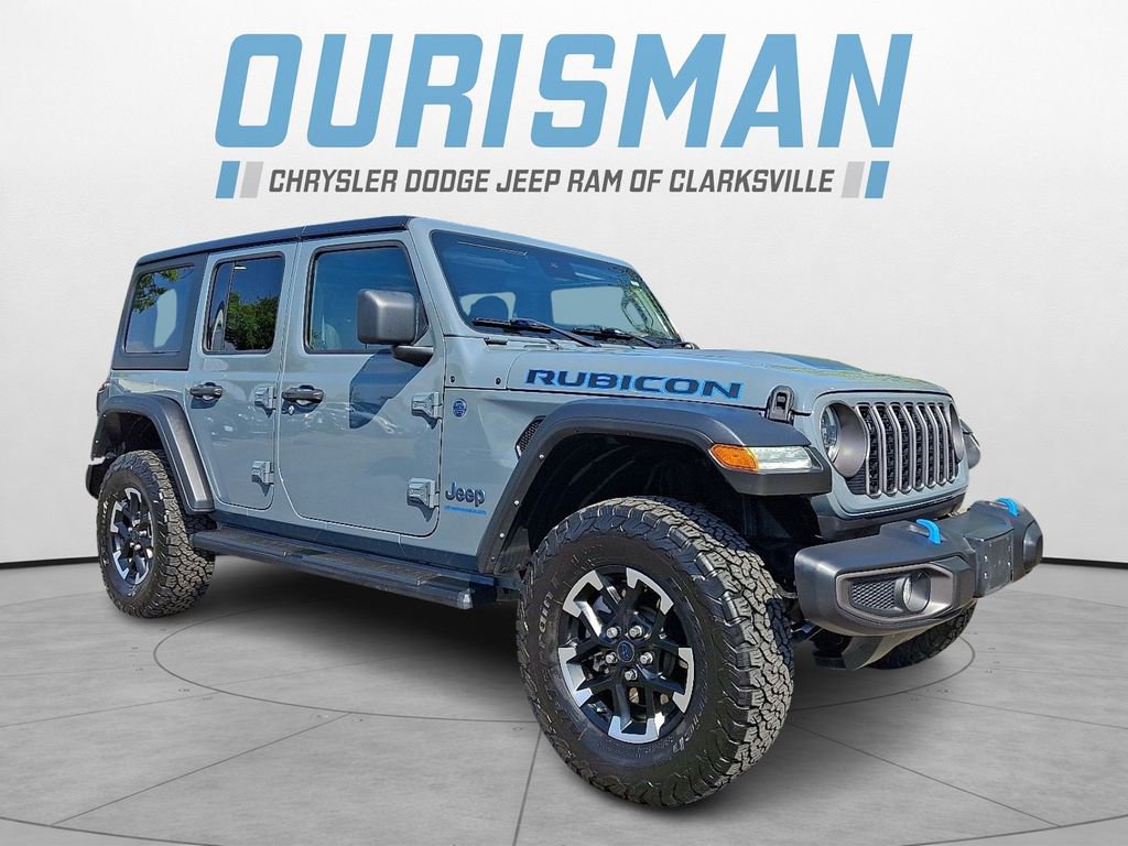 Used 2024 Jeep Wrangler Unlimited Rubicon 4xe AWD/4WD image 1