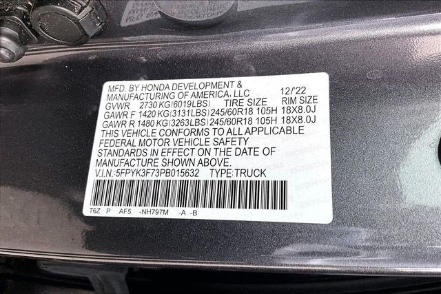 Certified 2023 Honda Ridgeline RTL-E image 20
