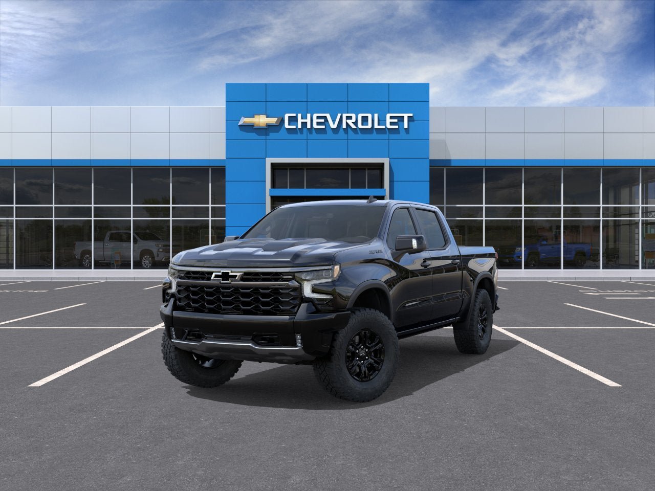 New 2026 Chevrolet Silverado 1500 ZR2 w/ Dark Appearance Package AWD/4WD image 8