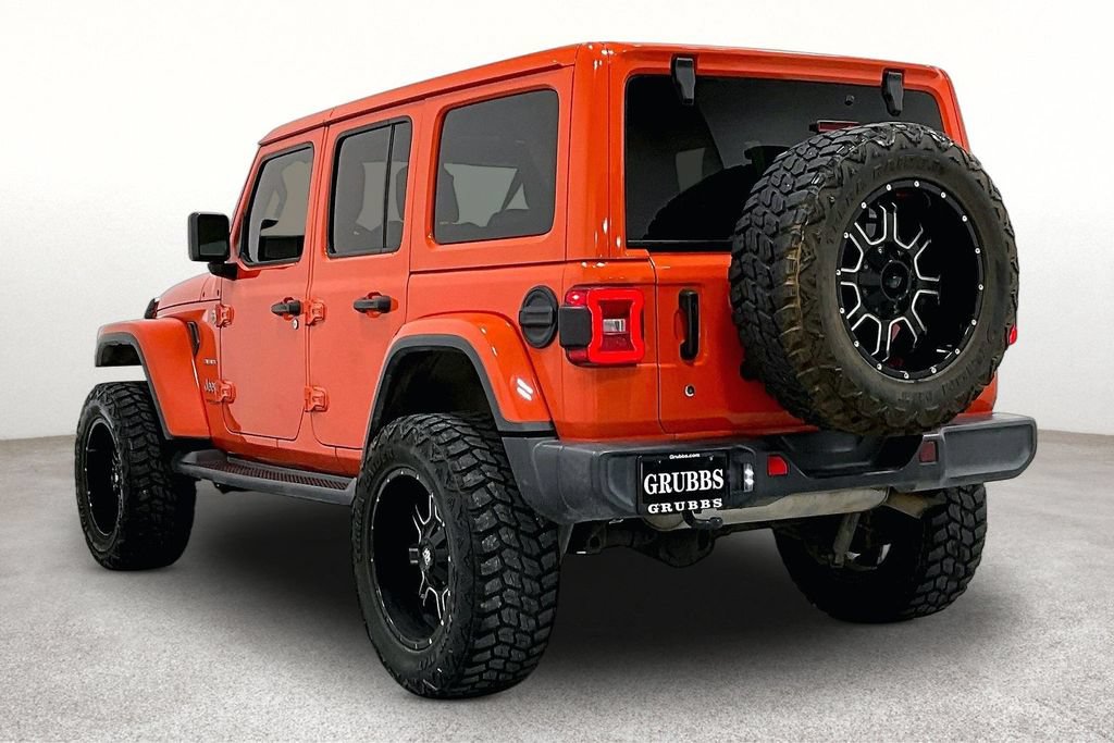 Used 2020 Jeep Wrangler Unlimited Sahara w/ Uconnect 4C Nav & Sound Group AWD/4WD image 15