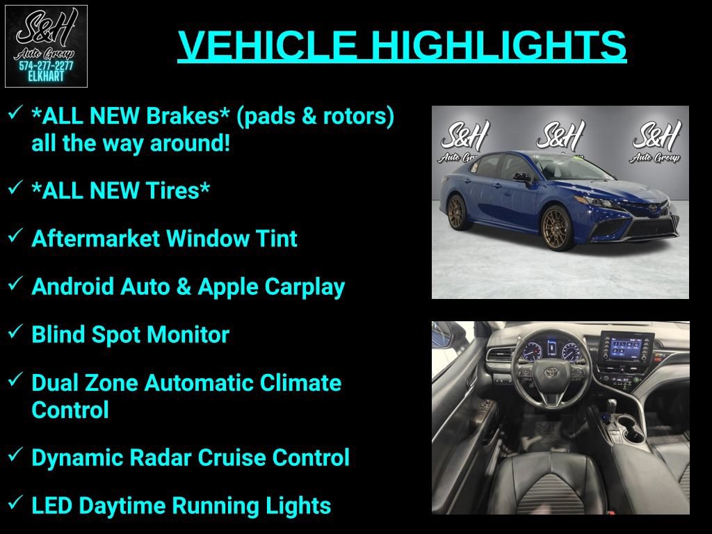 Used 2023 Toyota Camry SE w/ Convenience Package FWD image 3