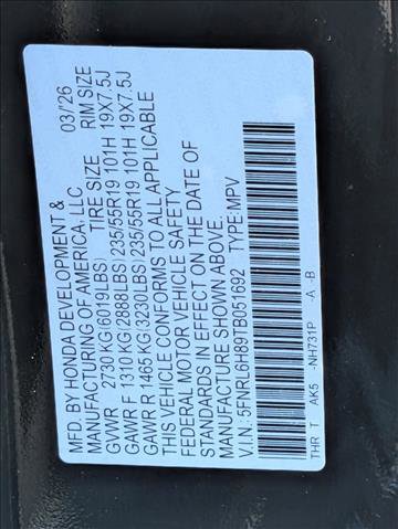 Used 2026 Honda Odyssey Touring image 29