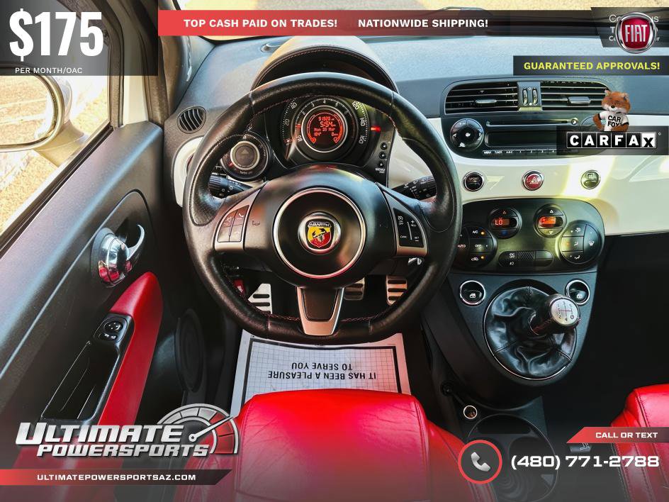 Used 2012 FIAT 500 Abarth w/ Safety & Convenience Pkg FWD image 17