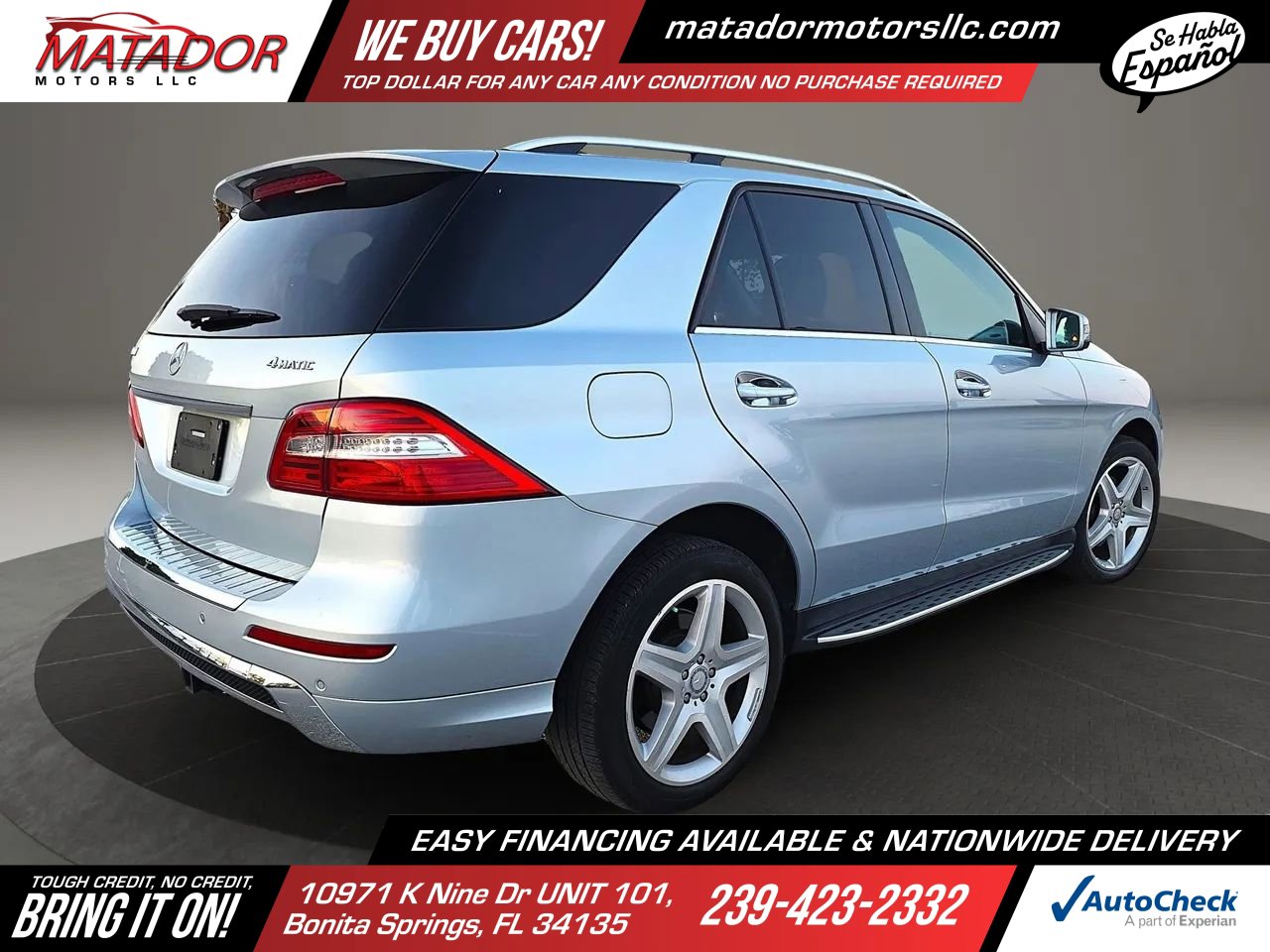 Used 2015 Mercedes-Benz ML 400 4MATIC w/ Driver Assistance Package image 5