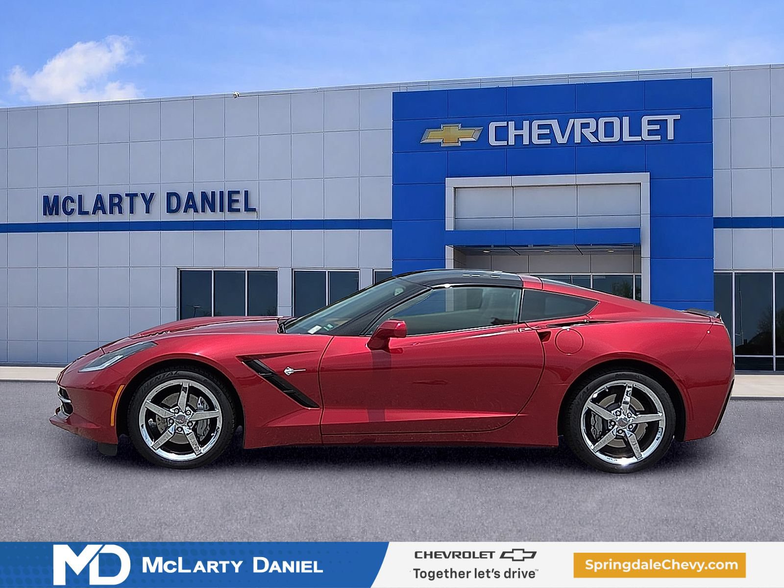 Used 2014 Chevrolet Corvette Stingray Coupe w/ 3LT Preferred Equipment Group RWD image 3