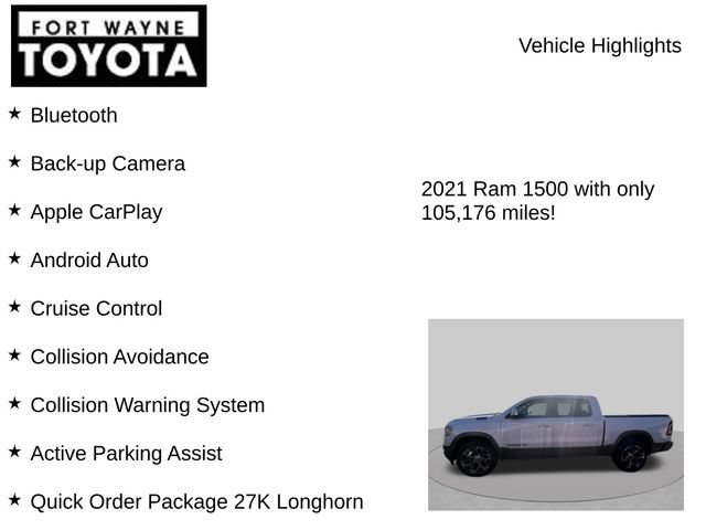 Used 2021 RAM 1500 Limited AWD/4WD image 8