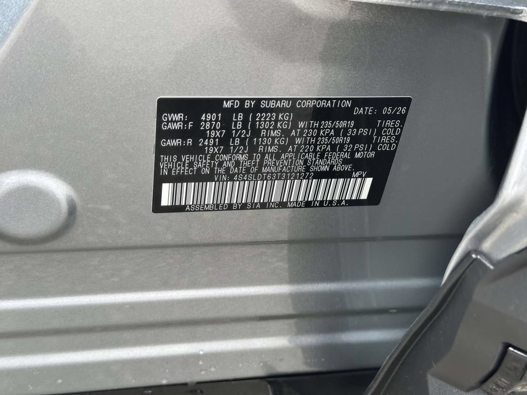 New 2026 Subaru Forester Touring AWD/4WD image 13