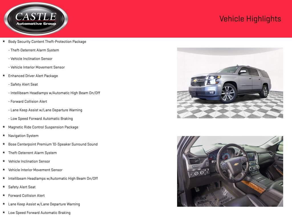 Used 2018 Chevrolet Suburban Premier AWD/4WD image 3