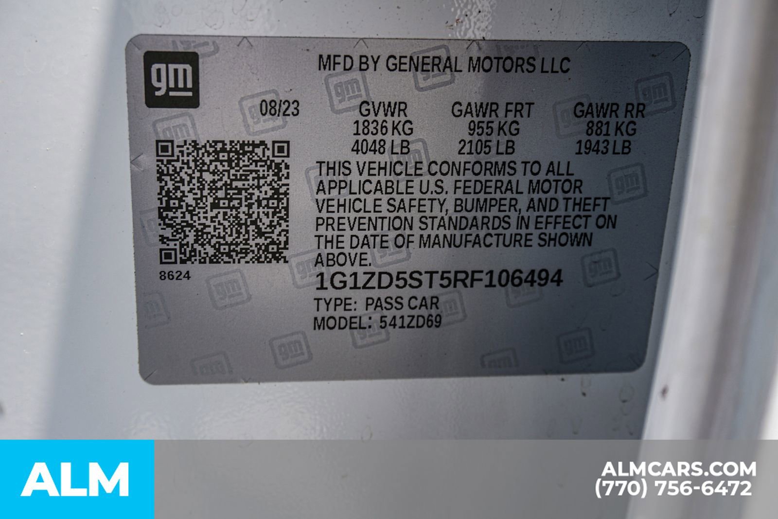 Used 2024 Chevrolet Malibu LT FWD image 65