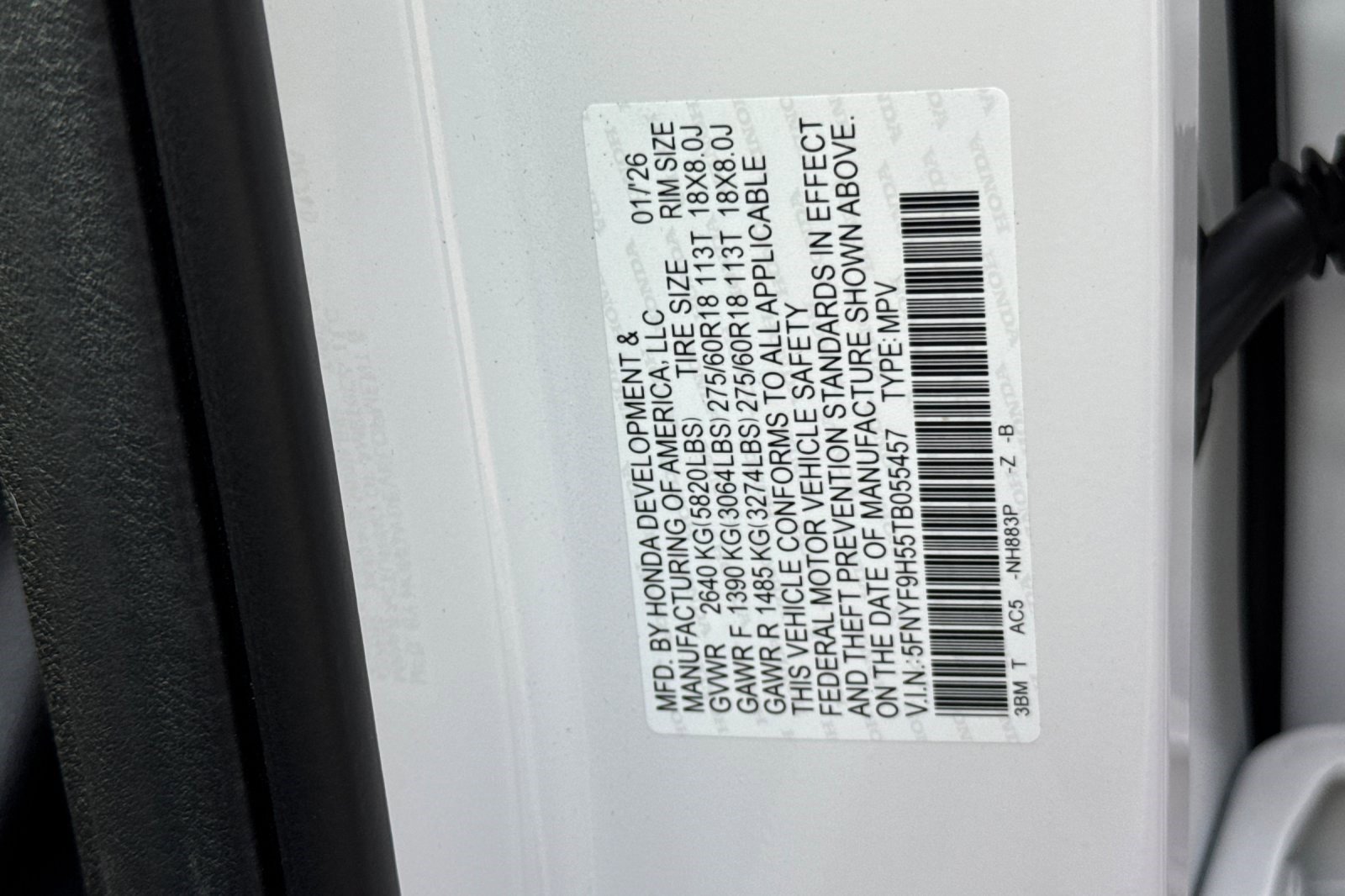 New 2026 Honda Passport TrailSport image 20
