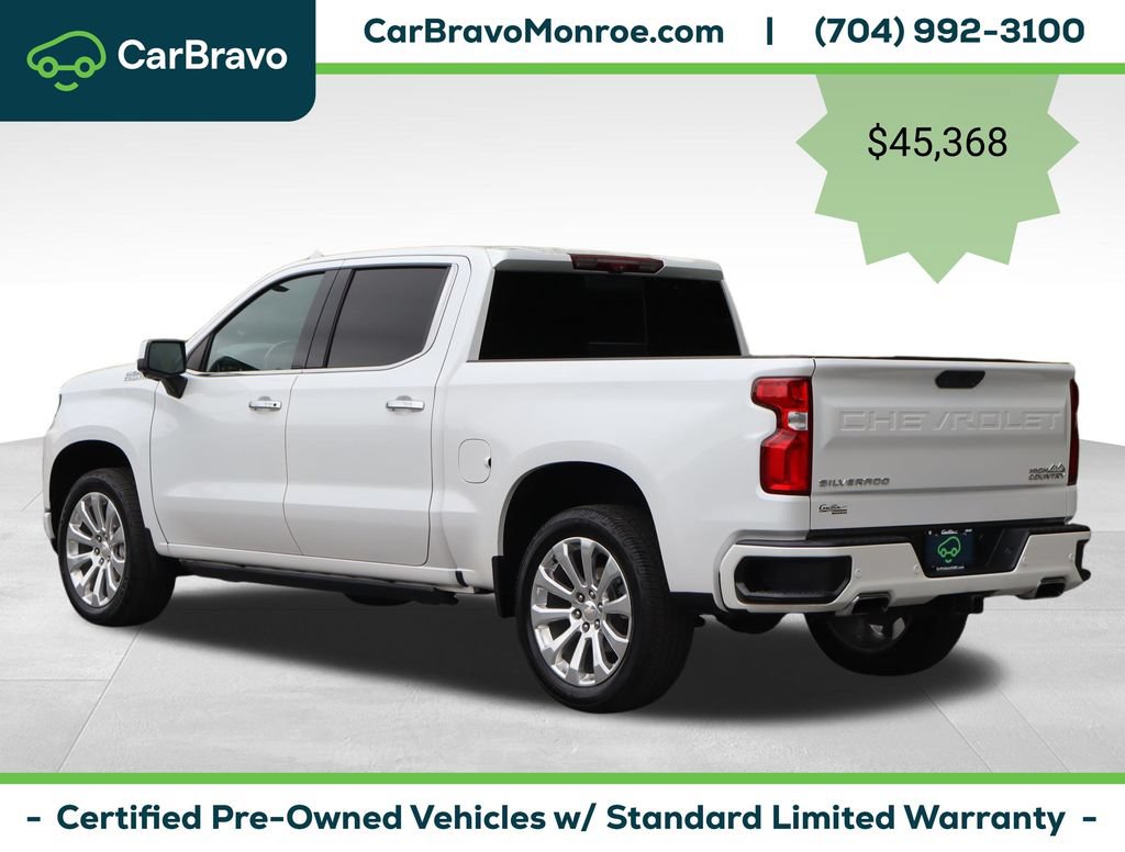 Certified 2021 Chevrolet Silverado 1500 High Country w/ Technology Package AWD/4WD image 4
