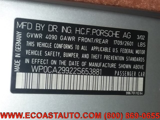 Used 2002 Porsche 911 Cabriolet image 14