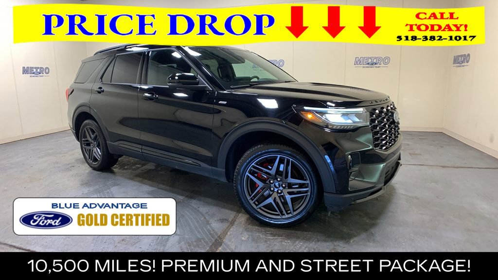 Certified 2025 Ford Explorer ST-Line w/ Premium Package