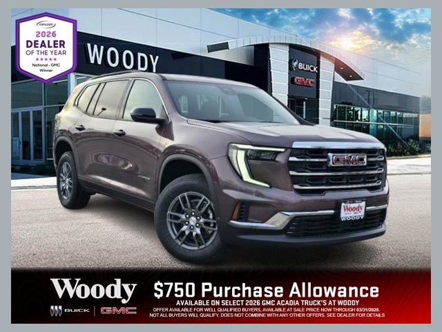 New 2026 GMC Acadia Elevation AWD/4WD image 1