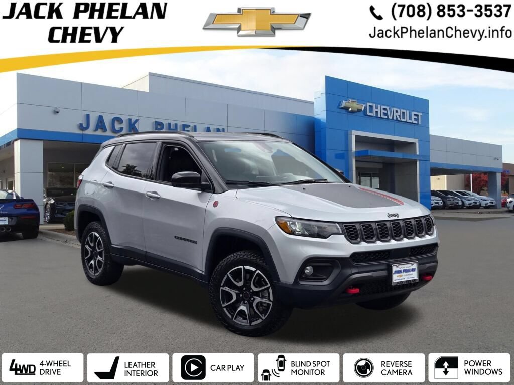 Used 2025 Jeep Compass Trailhawk AWD/4WD video 1