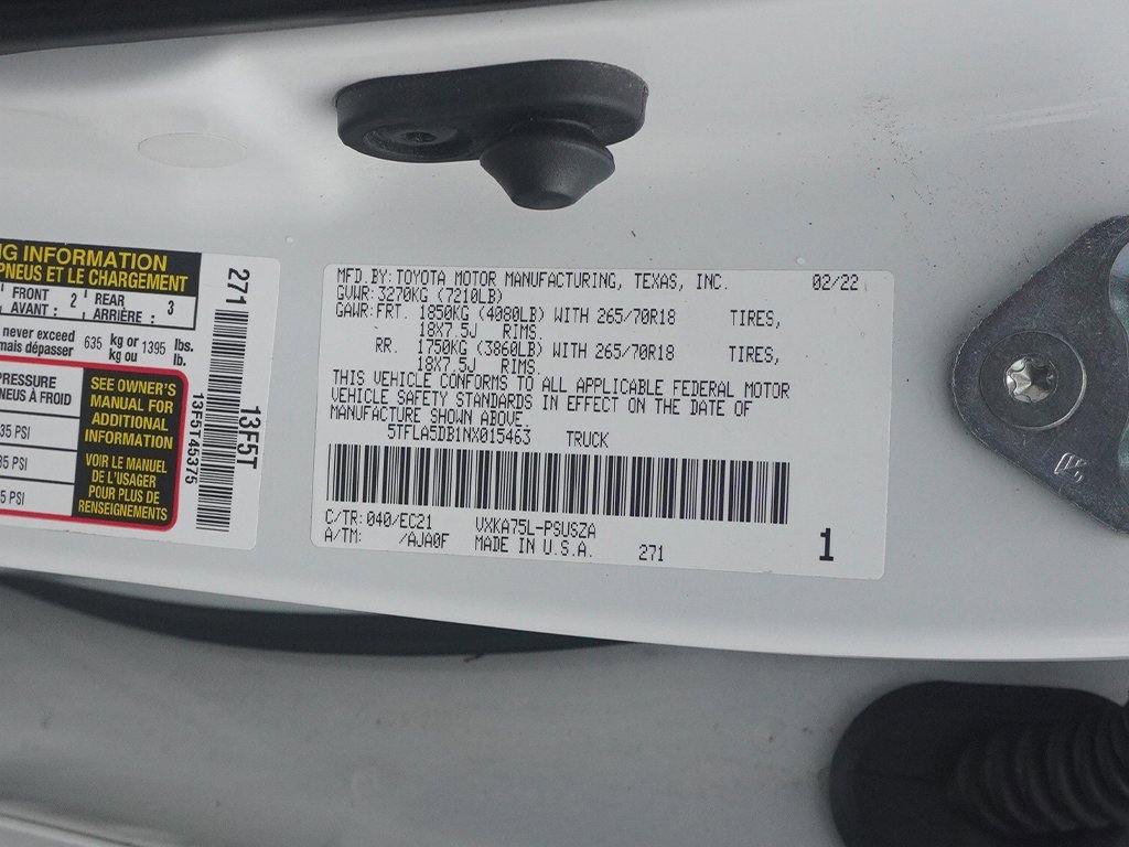 Used 2022 Toyota Tundra SR5 w/ TRD Off-Road Premium Package image 44