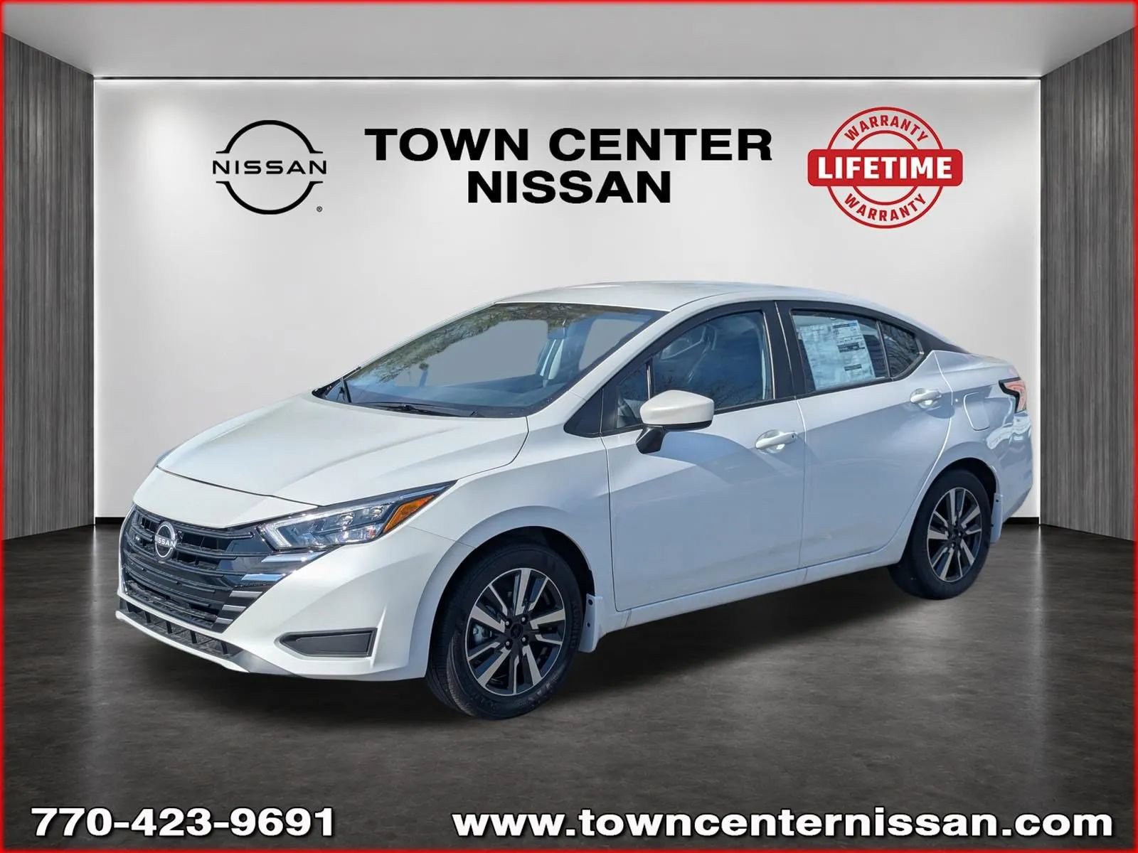 New 2025 Nissan Versa SV w/ Trunk Package FWD image 4