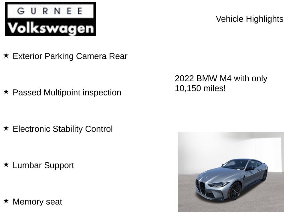 Used 2022 BMW M4 Coupe RWD image 8