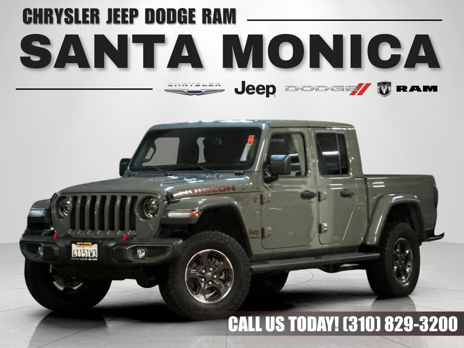 Certified 2023 Jeep Gladiator Rubicon w/ LED Lighting Group AWD/4WD image 1