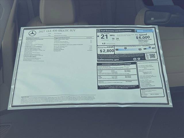 New 2027 Mercedes-Benz GLE 450 4MATIC image 15