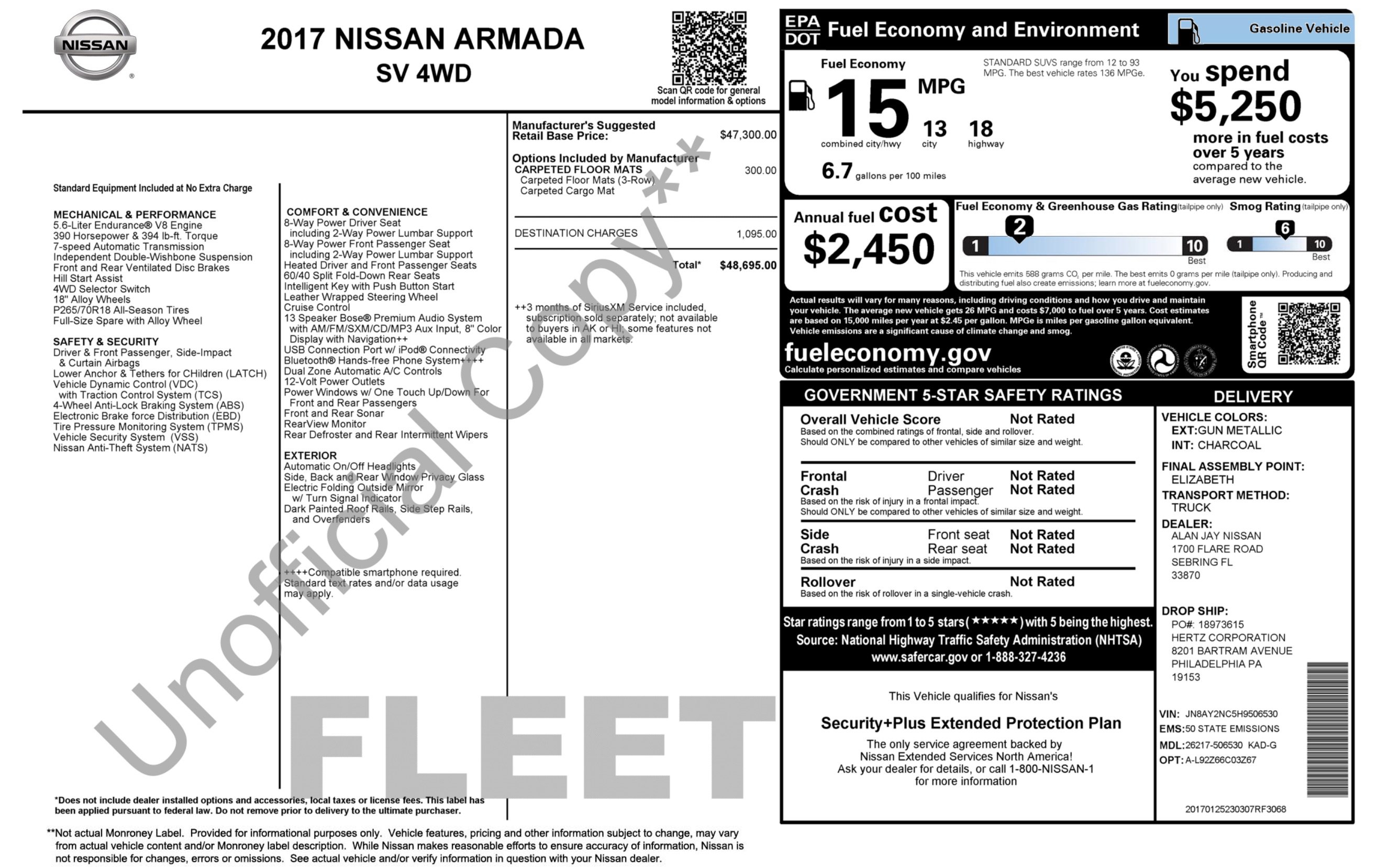 Used 2017 Nissan Armada SV image 3
