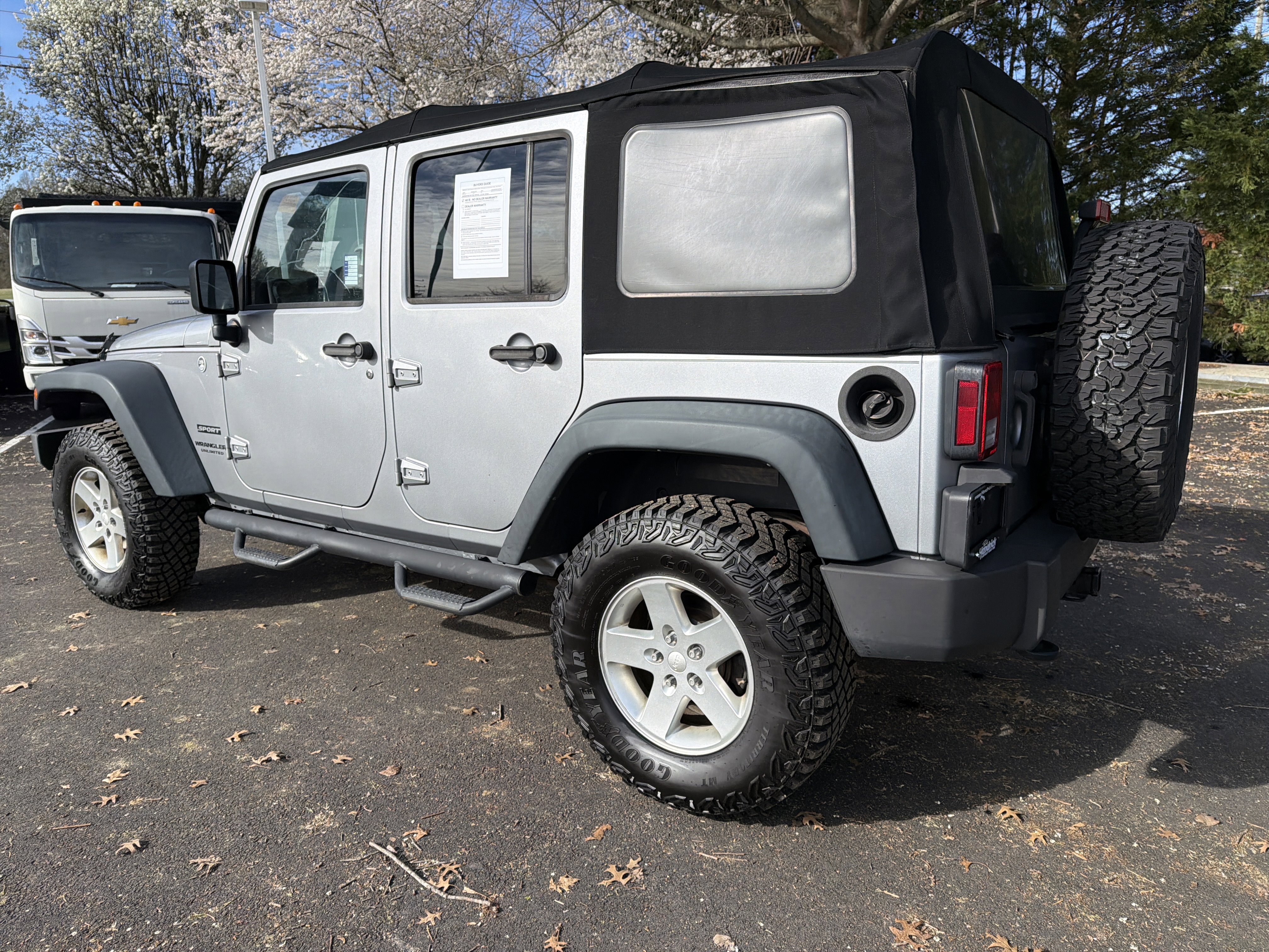 Used 2015 Jeep Wrangler Unlimited Sport w/ Quick Order Package 24S image 8