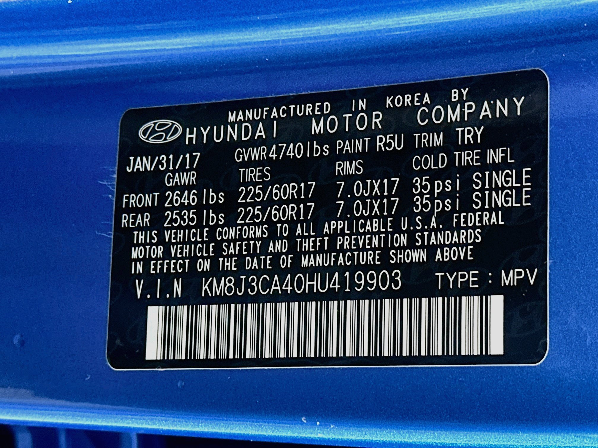 Used 2017 Hyundai Tucson SE Plus AWD/4WD image 12