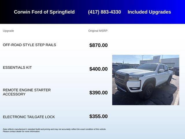 Used 2025 Nissan Frontier PRO-4X AWD/4WD image 5
