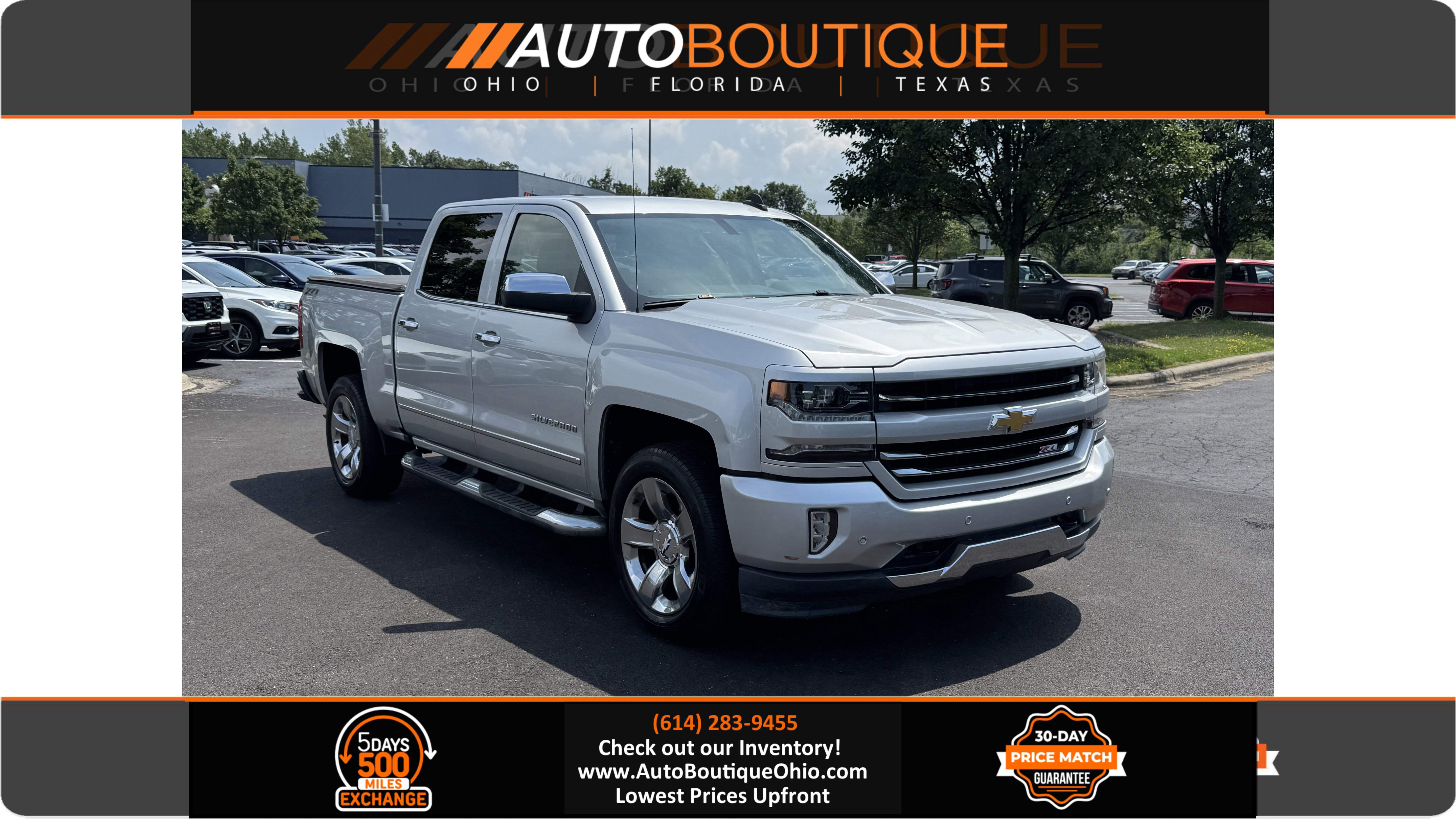 Used 2017 Chevrolet Silverado 1500 LTZ Z71 w/ LTZ Plus Package