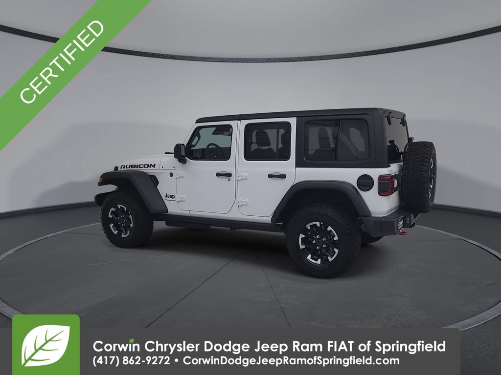 Certified 2026 Jeep Wrangler Unlimited Rubicon AWD/4WD image 10